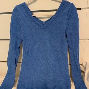 Old Navy Blue V-Neck Sweater